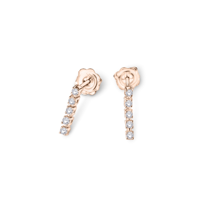 Boucles d'oreilles Trois grains d'amour