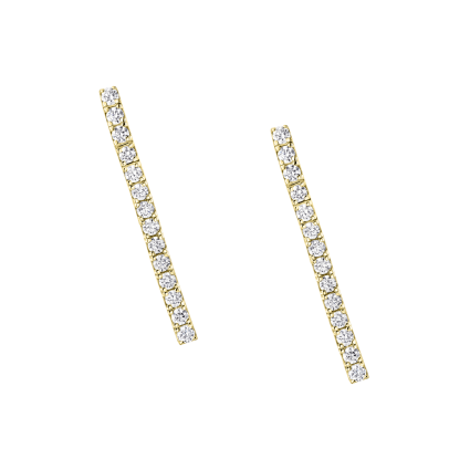 Boucles d'oreilles Tu es ma Rivière d'Amour
