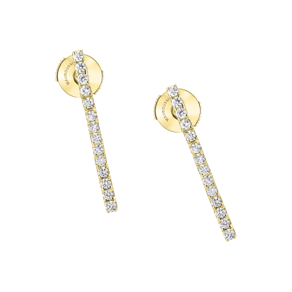 Boucles d'oreilles Tu es ma Rivière d'Amour