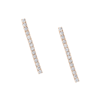 Boucles d'oreilles Tu es ma Rivière d'Amour
