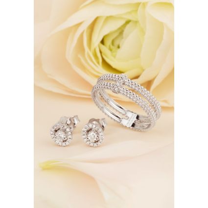 Boucles d'oreilles Vie, Liberte et Amour