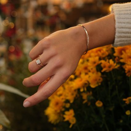Trois Grains d'Amour ring