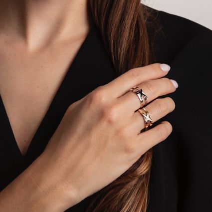 Bague L'Étoile Arlequin grand modèle