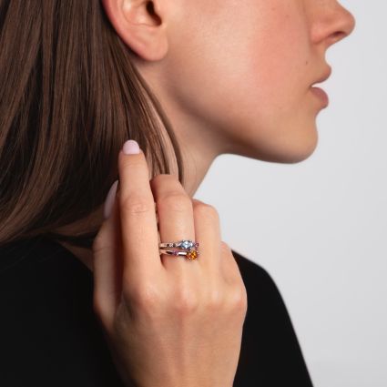 Bague Trop Smart citrine