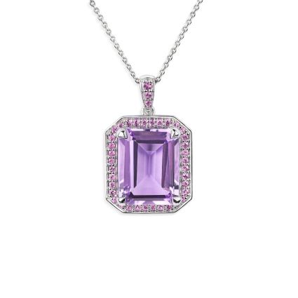 Como 1953 améthyste necklace