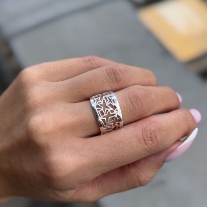 Bague Dentelle d’Étoiles