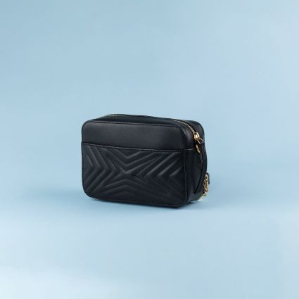 L'Affranchie Black Camera Bag PM