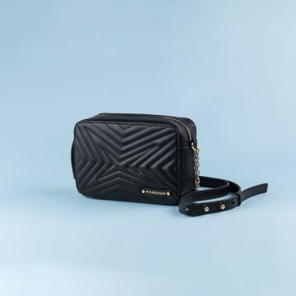 L'Affranchie Black Camera Bag PM