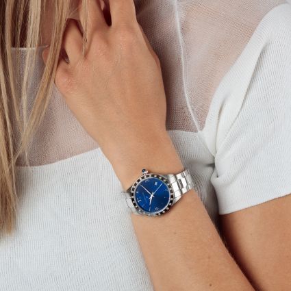 Montre Il est Grand Temps bleu nuit