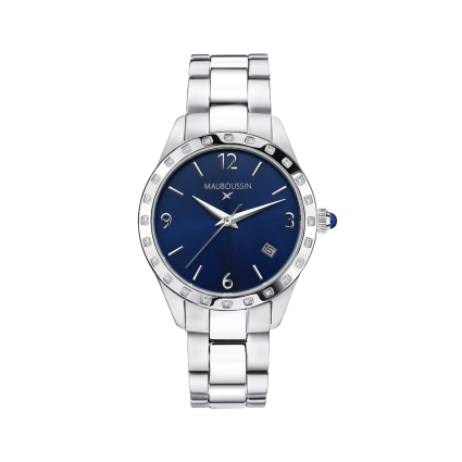 Montre Il est Grand Temps bleu nuit