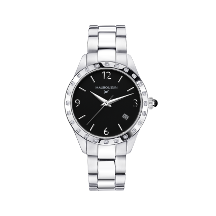 Montre Il est Grand Temps noire