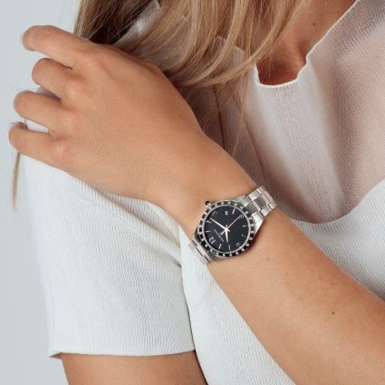 Montre Il est Grand Temps noire