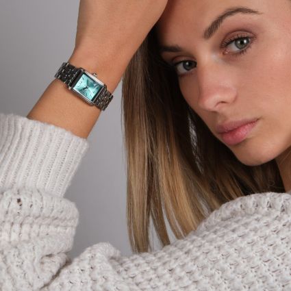 Montre Rue Colette turquoise