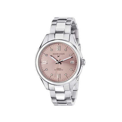 Femme Silicon Valley, pink watch
