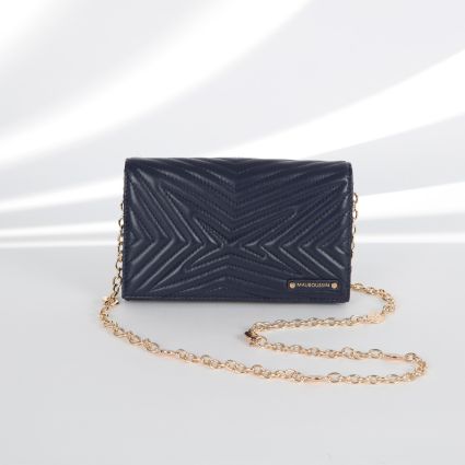 Belle, Libre et Vraie Navy Mirror Pouch