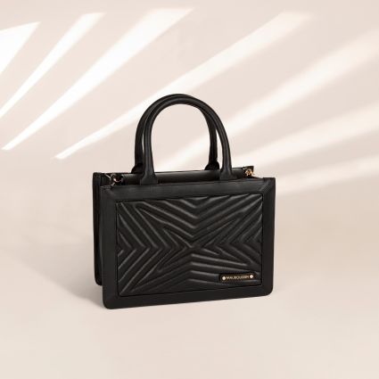 Sac cabas Une Princesse dans la Ville noir, PM