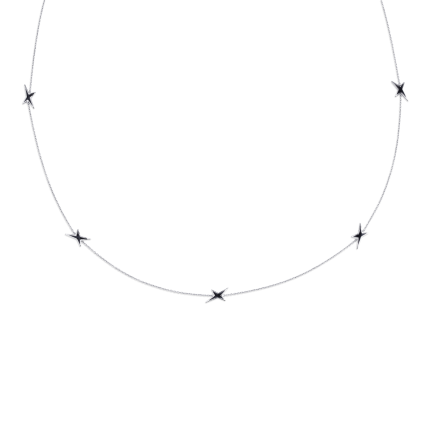 L'Étoile Arlequin Long necklace