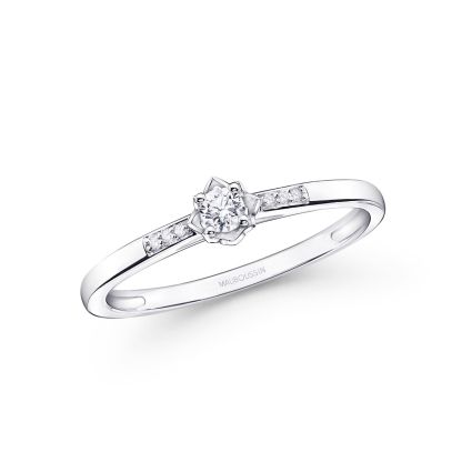 Solitaire Ma Reine d'Amour N°1 platine