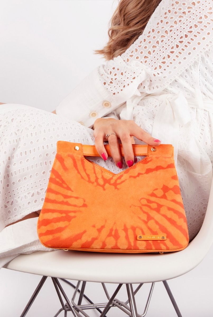 Sac Métro Vavin PM Étoile, Tie&Dye oragne