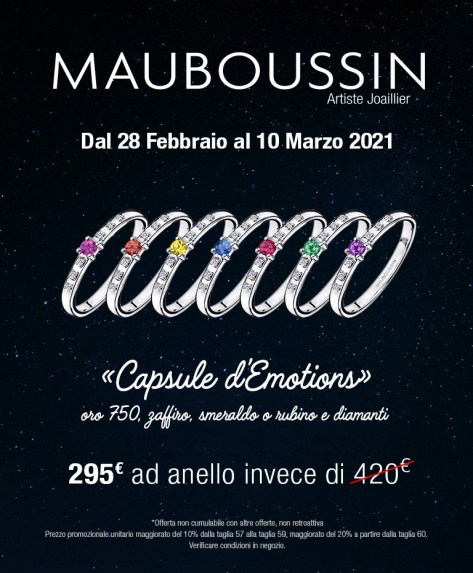 Anelli Capsule d'Emotions