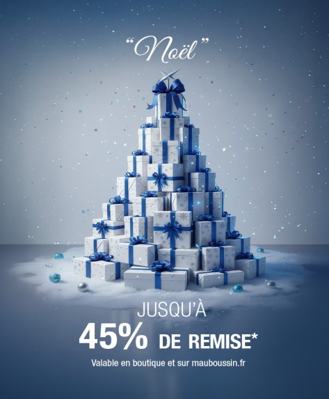 C'est Noël chez Mauboussin ! 