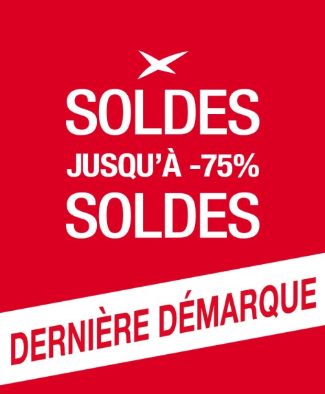 DERNIÈRE DÉMARQUES DES SOLDES