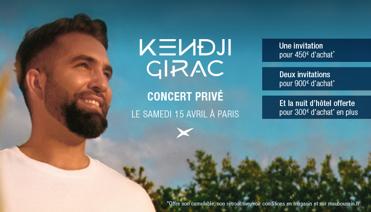 Assistez au concert privé de Kendji Girac