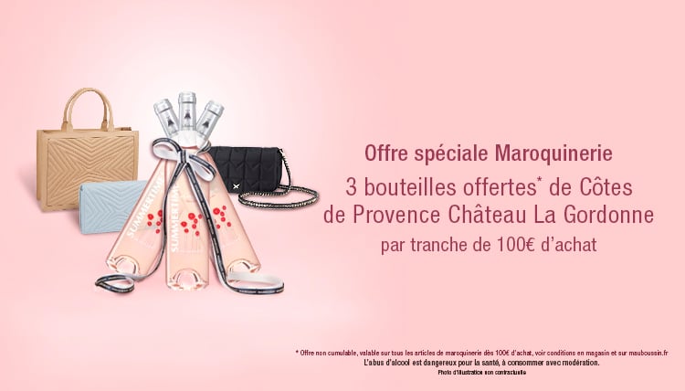 Offre spéciale maroquinerie 