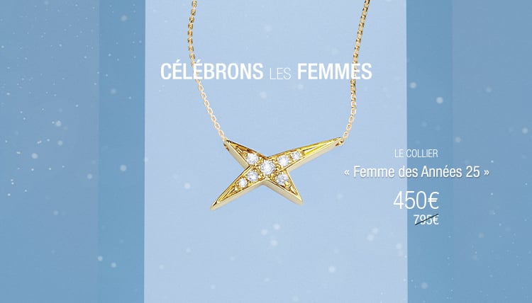 Le collier Femme des Années 25