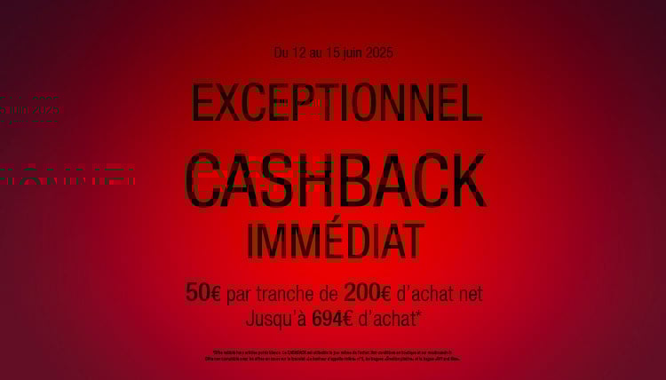 Offre CASHBACK