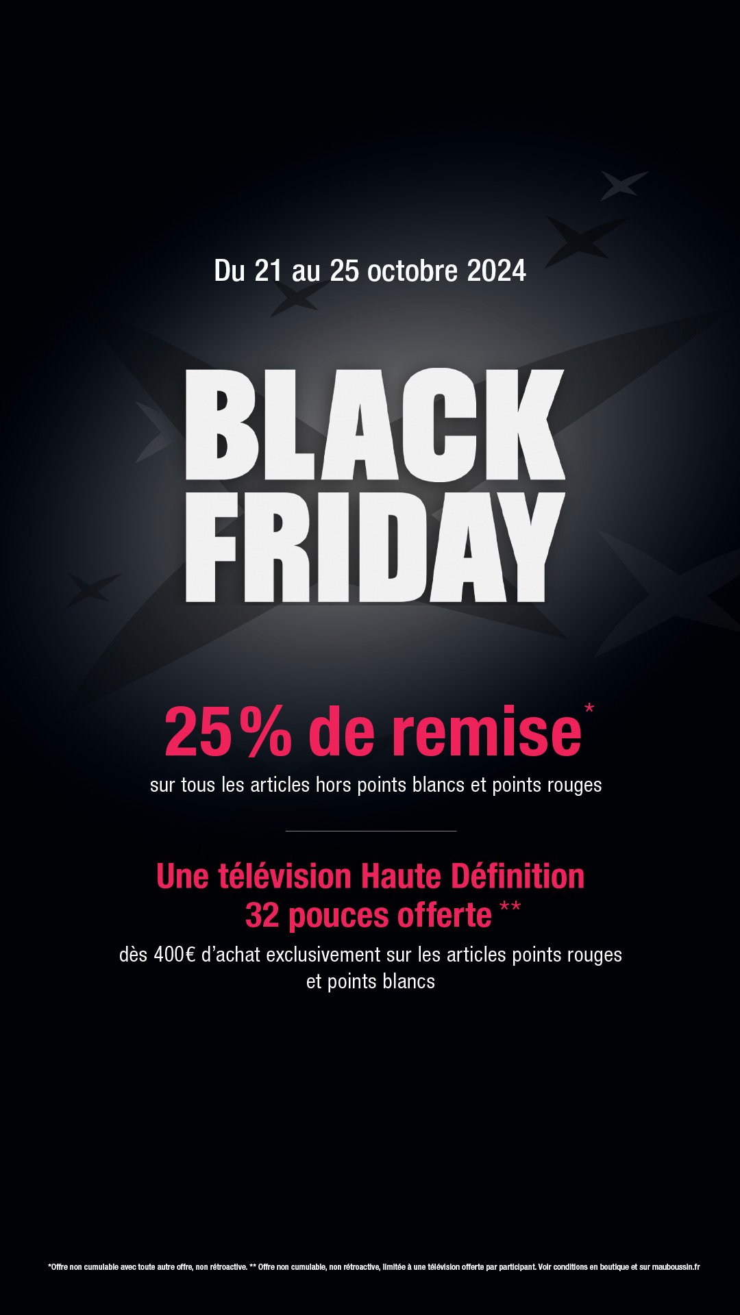 Black Friday TV - Oct 2024