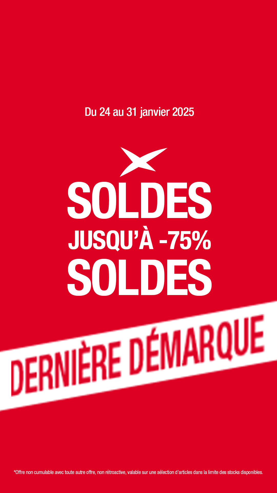 Soldes Dernière Démarque