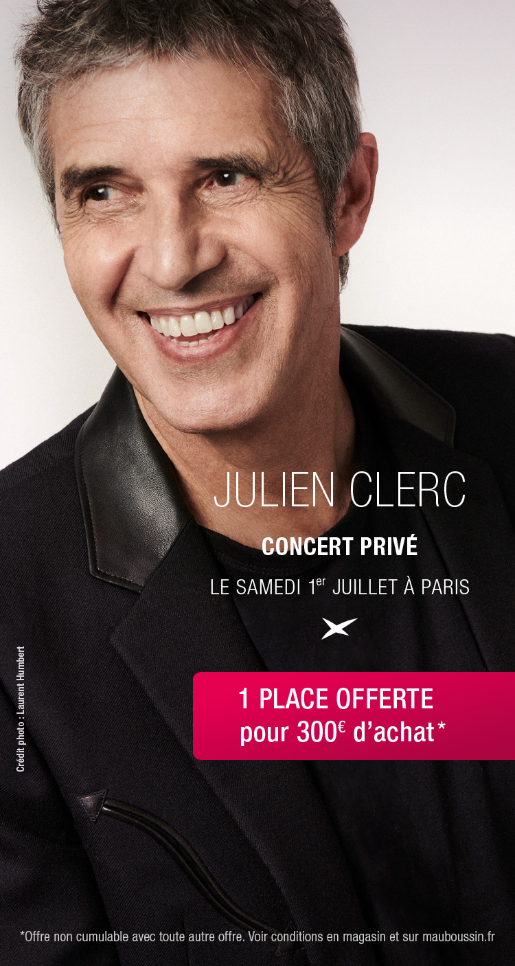Concert privé de Julien Clerc