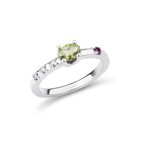 Bague 1955, Vouloir et Oser PM en argent 925