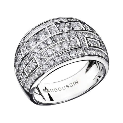 Bague Le Vice et la Vertu en or et diamants