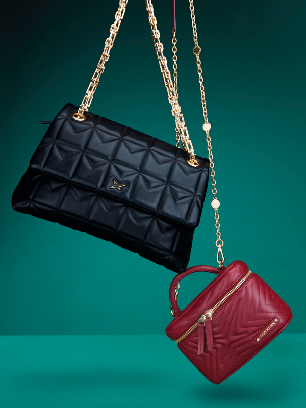 Sacs Mauboussin en cuir de la collection de maroquinerie Juste et Légitime